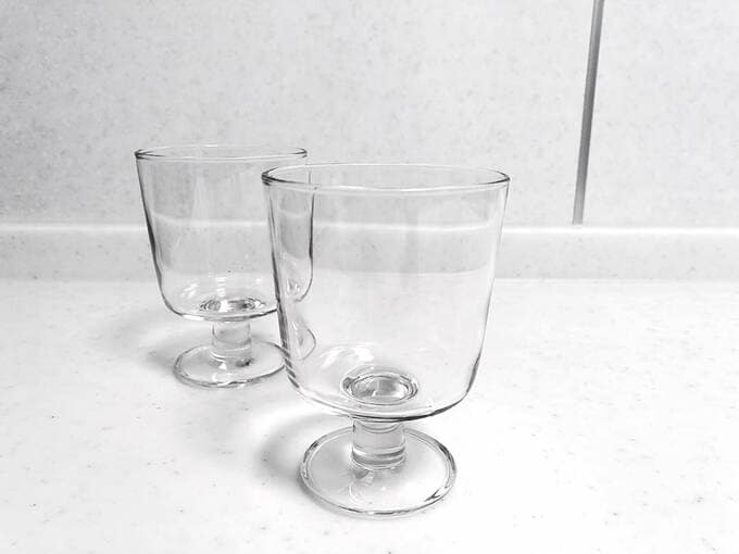 イケアのグラス