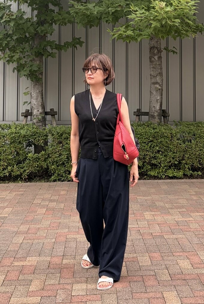 河村さんサンダルコーデ1