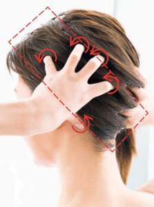 ヘアバンドライン