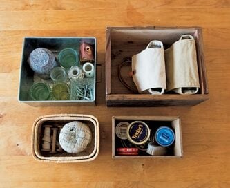 コスメやリモコンの生活感でイラッ！そんなときはボックス収納でサクッと解消
