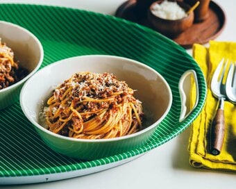 ひき肉とトマトのボロネーゼ。とことんシンプル、だからおいしいレシピ