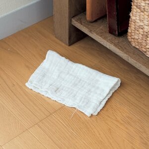 床が汚れたらぞうきん