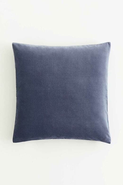 コットンベルベットクッションカバー