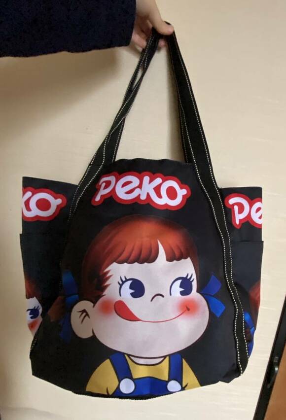 キャラクターのエコバッグ