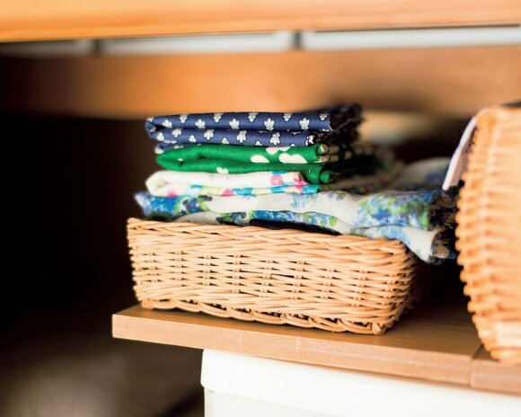 模様替えは、ものを買わずに布を替えて気分転換