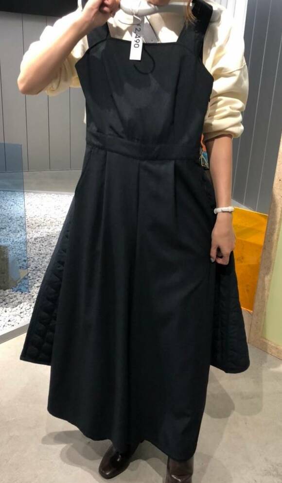 ワイドパンツのオールインワン