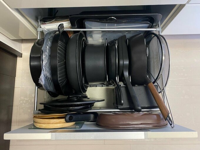 キッチン道具の整理