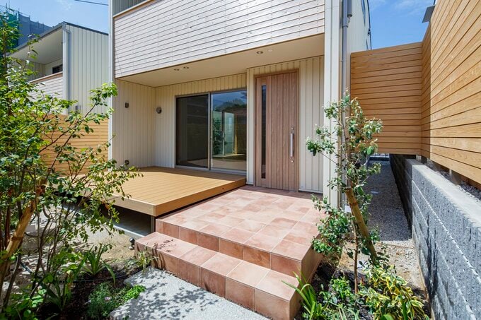 コンパクトな住宅