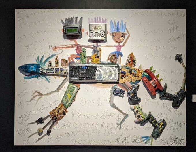 電子ゴミアート