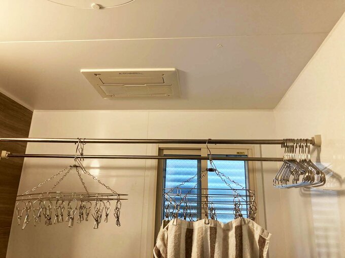 浴室の乾燥機