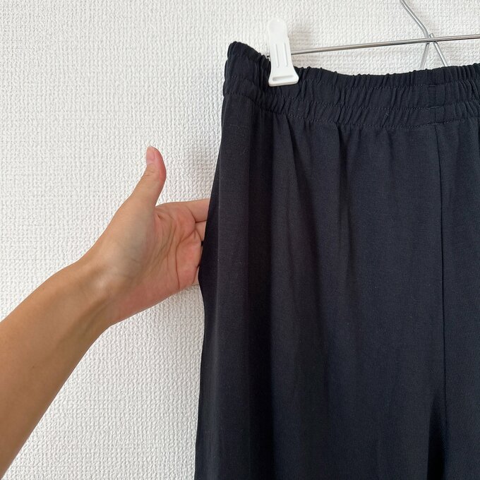 イージーパンツのポケット