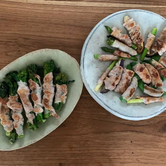 冷めてもおいしい! しゃぶしゃぶ肉の肉巻き