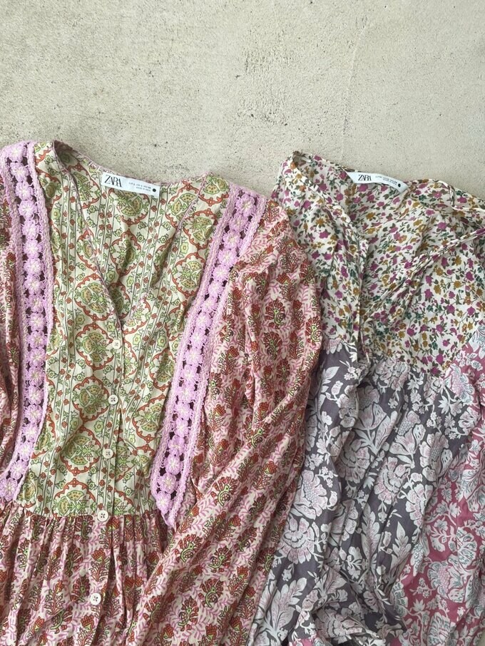 コットンワンピース