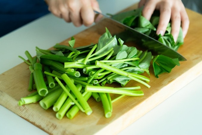野菜切る
