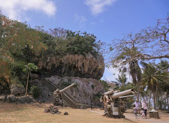 ラストコマンドポストの朽ちた戦車