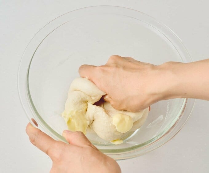 バターもみもみ