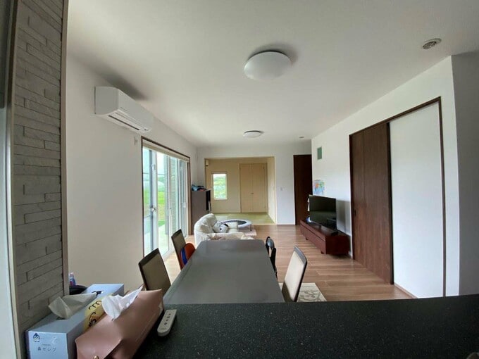 キッチンからの眺め