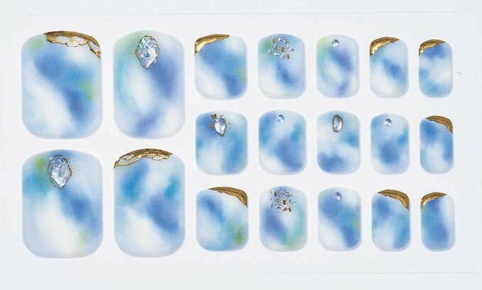 and us ジェルネイルシールフット