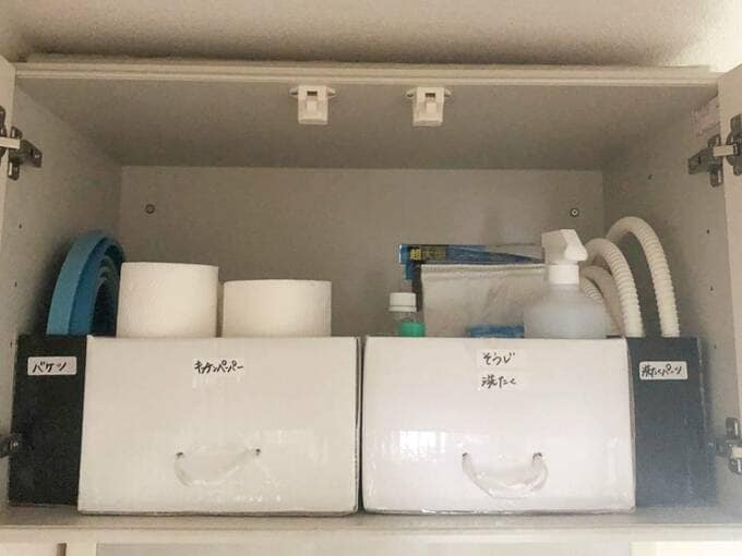 ボックスにラベル