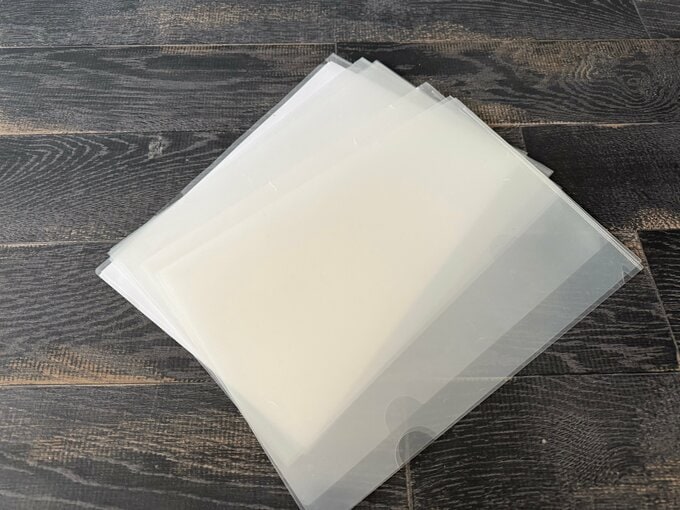 クリアファイル