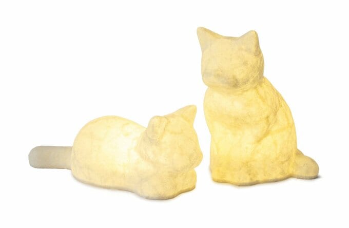 猫のランプシェード