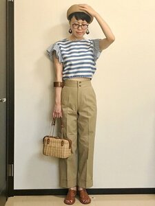 ワイドチノパン