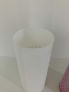 筒状に