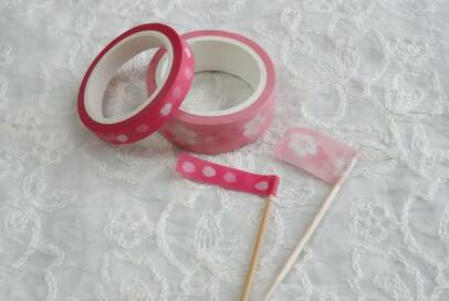 家時間を楽しむ春のテーブル。100円グッズや爪楊枝で簡単！