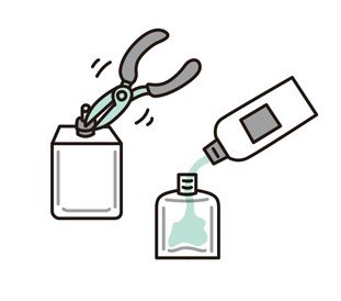 香水・マニキュアの捨て方