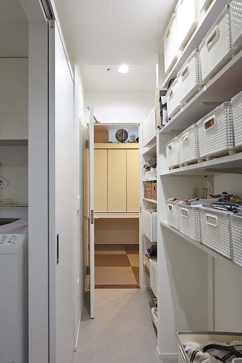 回遊性のある水まわり