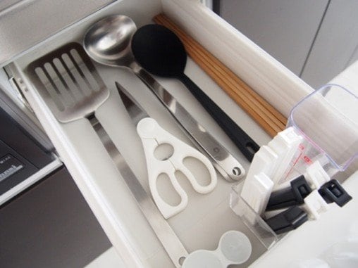 キッチン用品の収納