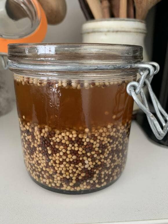 つくったときは分離している