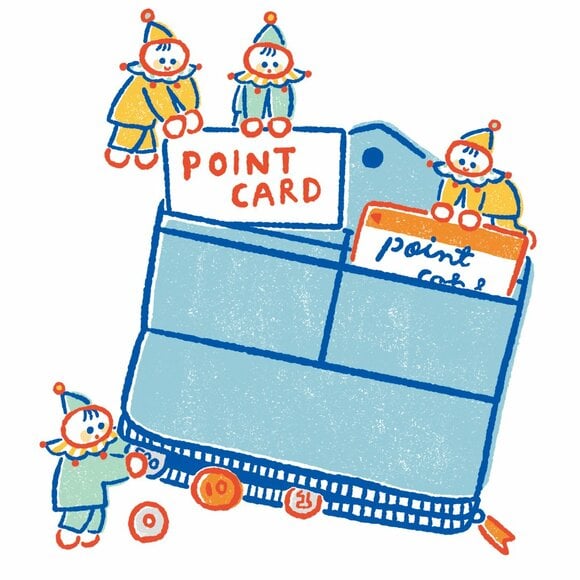 イラストポイントカード