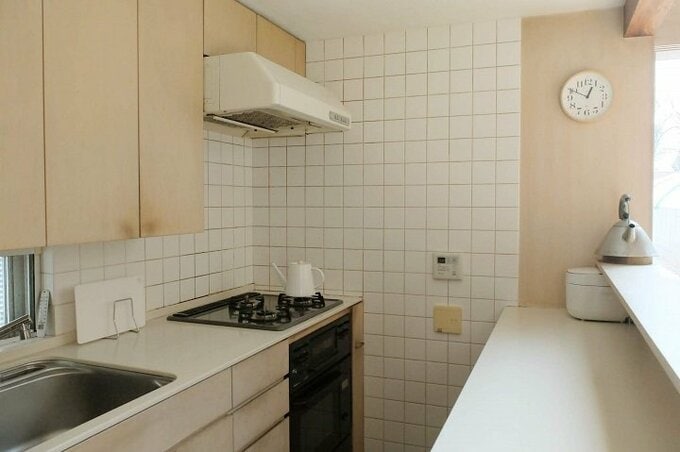 「スミレアオイハウス」のキッチン