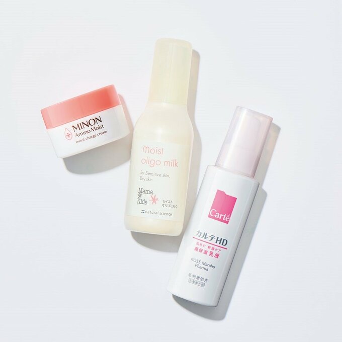 乳液・クリーム部門トップ3