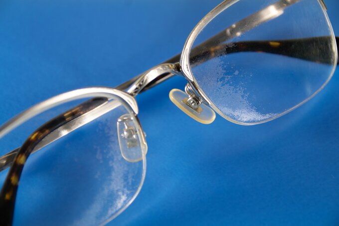 メガネ コーティングはがれ