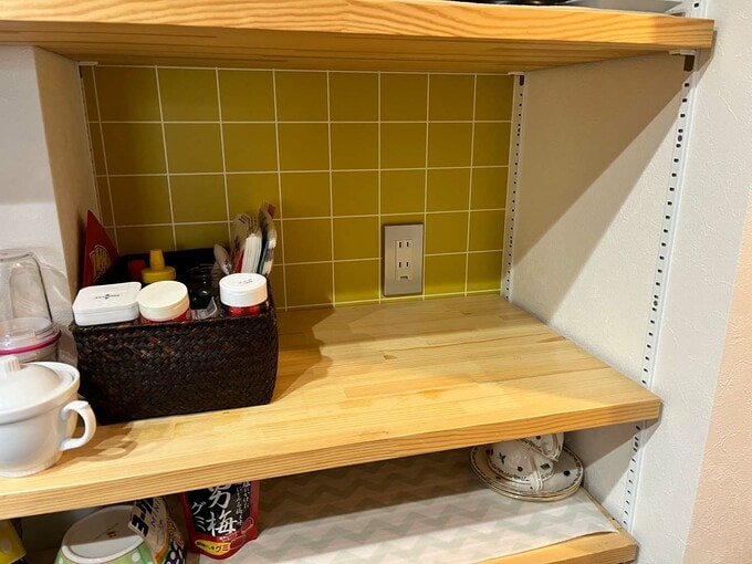 パントリーのコンセント