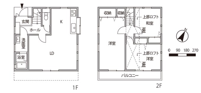 リノベーション前の間取図