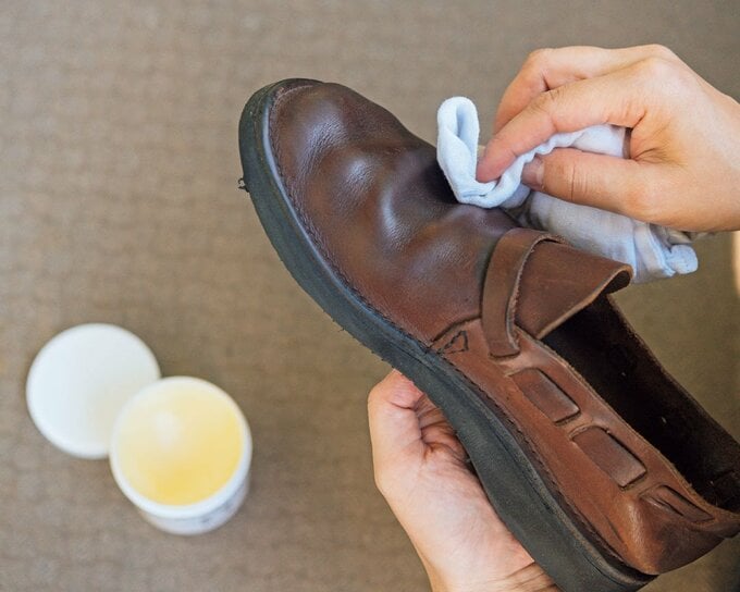 靴のお手入れ