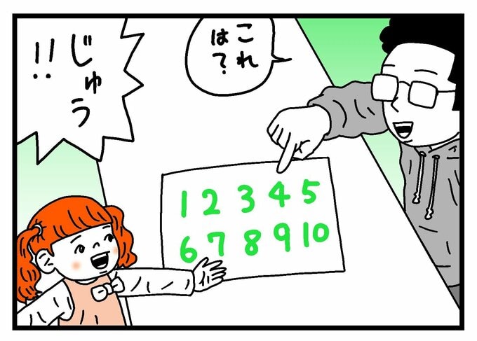 元気よく間違った数字を言うぽん子