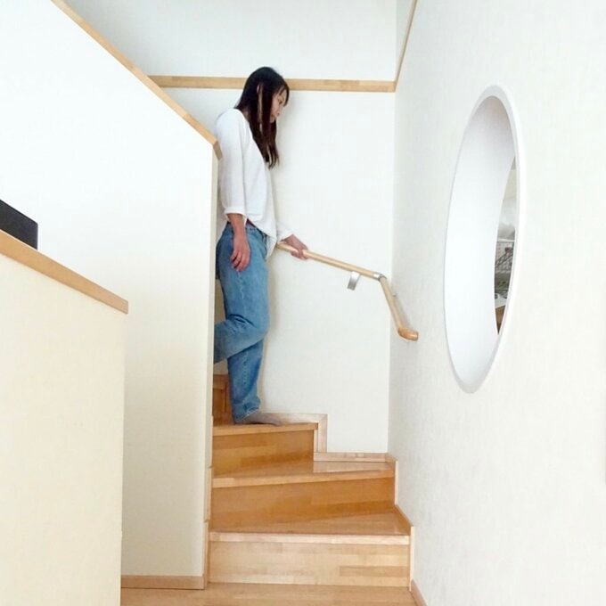 階段の手すりの高さ