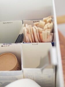 見やすいところにラベリングしておく