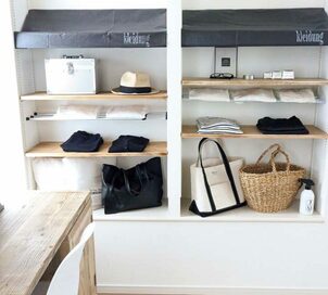 つっぱり棒アイデア！棚板から犬用テントまで!?