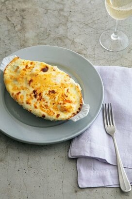 春キャベツの絶品グラタン。焦げたチーズがたまらなくおいしい