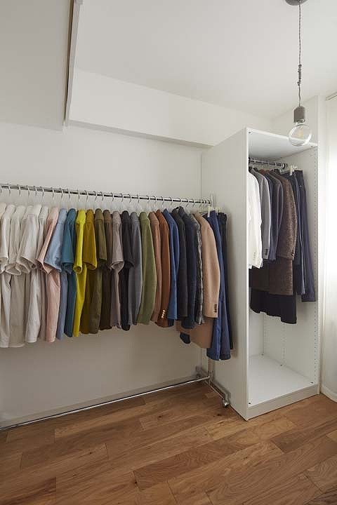 収納として活用しているフリースペース