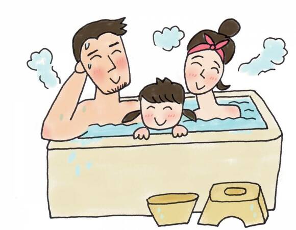 イラストお風呂