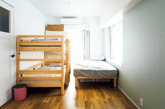 子ども部屋の向かいにある寝室