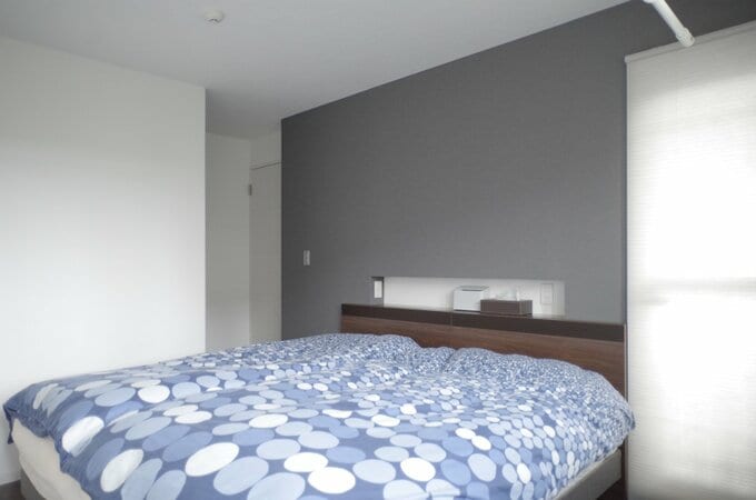 寝室の全体の様子