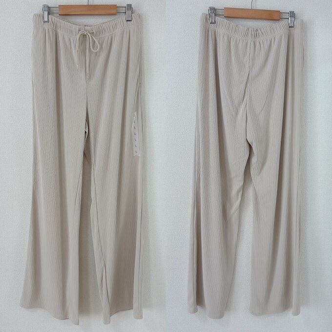 リブプルオンパンツ