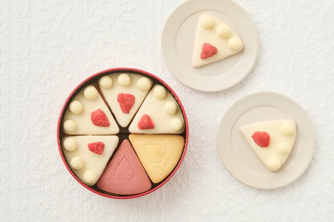 sable MICHELLE「ケーキサブレ缶 ホワイト」￥3456